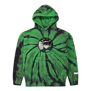 Naruto Rock Lee Hoodie Green TYE DYE